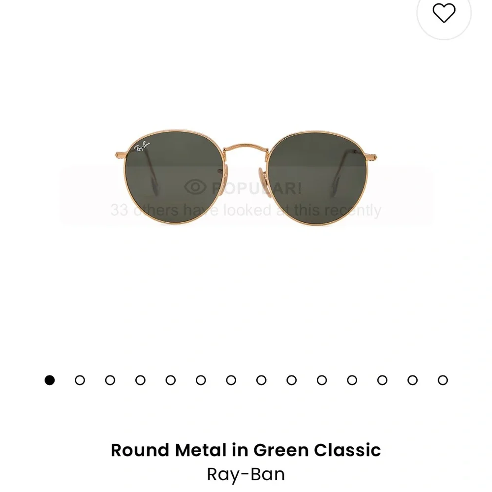 Round metal classic Ray-ban